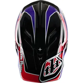Troy Lee Designs D4 Polyacrylite MIPS Helm, Linear, black, XL | 60-61cm