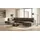 OTTO home Wohnlandschaft OTTO HOME "XXL Sofa Oland, Struktur, Flachgewebe, Luxus-Microfaser, Boucle", braun, B:345cm H:85cm T:210cm, 100% Polyester, Sofas, Wohnlandschaft, U-Form, 345 cm, Wellenunterfederung, Skandi-Design, Metallfüße