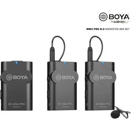 Walimex pro Boya WM4 pro K-2 Mikrofon 3er Set,