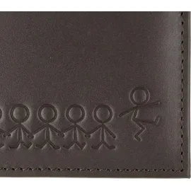 Oxmox Jumping Jack Geldbörse unisex dunkelbraun