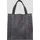s.Oliver Shopper Veloursleder Grau/Schwarz