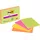 Post-it Super Sticky Meeting Notes Haftnotizen extrastark farbsortiert 4 Blöcke
