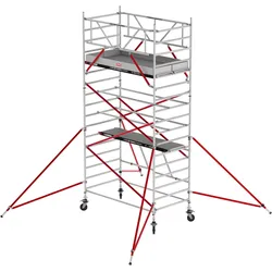 Altrex RS Tower 55 ohne Safe-Quick® 5,8m Arbeitshöhe Holz-Plattform 3,05m
