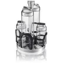 GEFU Kippo Essig-/Öl- und Gewürz-Menage 5-teilig 23,6 cm