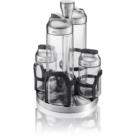 GEFU Kippo Essig-/Öl- und Gewürz-Menage 5-teilig 23,6 cm