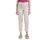 Cartoon Leinenhose Tunnelzug Beige 42