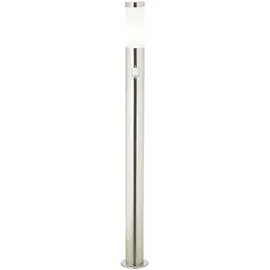 Brilliant Außenleuchte Edelstahl mit Bewegungsmelder IP44 silber