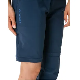 Vaude Farley Stretch Zip-Off Hose Damen Blau 34
