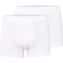 Hanro Retro Boxershorts unifarben weiß S 2er Pack