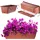 Kadax Blumenkasten 60 x 19 x 145 cm Terrakotta