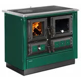 Justus Küchenofen Rustico 90 2.0 Stahl Grün 7 kW