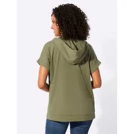 Casual Looks Shirtjacke CASUAL LOOKS "Sweatjacke", Damen, Gr. 38