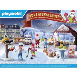 Playmobil Weihnachten - Adventskalender Ausflug auf den Weihnachtsmarkt 71472