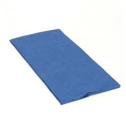 Schachtel mit 1200 Papierservietten Tip Point 40x40 gefaltet 1/8 Farbe Blau