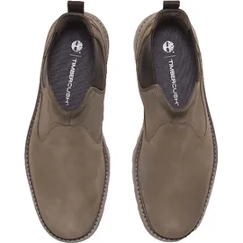 Timberland Mens Mid Chelsea Boot medium brown nubuck 8.5