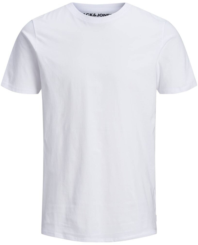 JACK&JONES Herren T-Shirt Vorteilspack - JJEORGANIC BASIC TEE O-NECK, Kurzarm, Bio-Baumwolle Weiß/Schwarz S 6er Pack (2x3P)