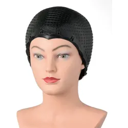 Comair Strähnenhaube Latex schwarz Thermoplastik