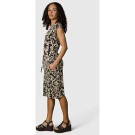 Ragwear Sommerkleid Midikleid Taggien Print Braun/Khaki 42