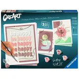 Ravensburger 23552 - CreArt, Malen nach Zahlen, Gallery Wall Set, 3 Maltafeln und Zubehör, Malset