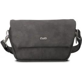 Zwei Mademoiselle MH40 - Umhängetasche/Gürteltasche 25 cm (nubuk-stone)