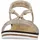 Rieker FSK Damen Sandalen für Damen, beige, Größe 40 EU