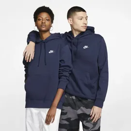 Nike Sportswear Club Fleece Hoodie 410 midnight navy/midnight navy/white S