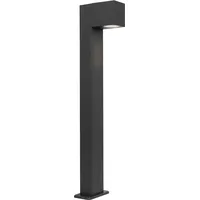 QAZQA Industrielle Outdoor-Stehleuchte Dunkelgrau 65 cm IP44 - Baleno