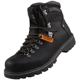 Dockers Klassische Stiefeletten Herren Schwarz 43