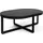 ZUIVER Centre Oval Schwarz MDF 102 x 36 cm