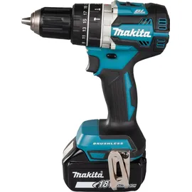 Makita DHP484T4JB inkl. 4 x 5,0 Ah + Ladegerät +  Makpac