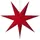 Star Trading Papierstern Sensy Star 70 cm rot