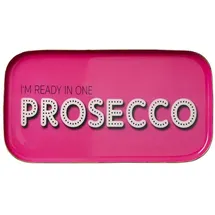 Giftcompany Gift Company Love Trays, Dekotablett, XS, Im ready in one Prosecco, 1143803013 1 St