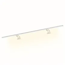 Kalb 120cm Spiegelleuchte Spectraline LED Badezimmerleuchte IP44 18W 230V Chrom warmweiß)