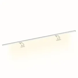 Kalb 120cm Spiegelleuchte Spectraline LED Badezimmerleuchte IP44 18W 230V Chrom warmweiß)