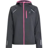 Energetics Damen Tobba Kapuzenjacke, ANTHRACITE/PINK M - M