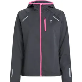 Energetics Damen Tobba Kapuzenjacke, ANTHRACITE/PINK M - M