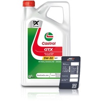 Castrol 5 L GTX 5W-30 RN17 + Ölwechsel-Anhänger [Hersteller-Nr. 15CC30]