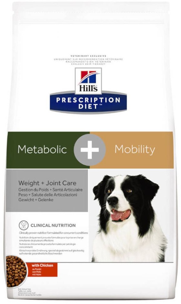 Hill's Prescription DietTM Metabolic + Mobility Croquettes pour chiens 12 kg pellet(s)
