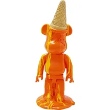 Kare Deko Figur Gelato Bear orange, 40cm