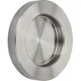 So-tech - Schiebetürgriff nala Griff-Ø: 70 mm zum Kleben Möbelgriff Edelstahl Muschelgriff für Glas-Türen & Zimmertüren Griffmuschel zum Aufkleben