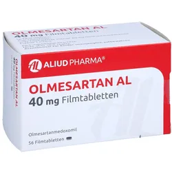 Olmesartan AL 40 mg Filmtabletten 56 St