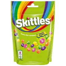 SKITTLES Crazy Sours Kaubonbons 136 g