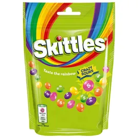 SKITTLES Crazy Sours Kaubonbons 136 g