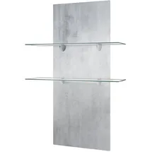 Vladon Wandregal 70 x 110 x 21 cm Grau