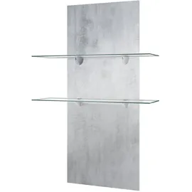 Vladon Wandregal 70 x 110 x 21 cm Grau