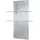 Vladon Wandregal 70 x 110 x 21 cm Grau