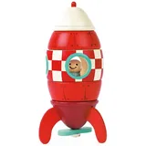 Janod Holz Magnetbausatz Rakete