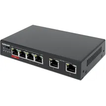 Intellinet Network Solutions Intellinet 6-Port Fast Ethernet Switch mit 4 PoE-Ports (1 x High-Power PoE)