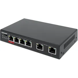 Intellinet Network Solutions Intellinet 6-Port Fast Ethernet Switch mit 4 PoE-Ports (1 x High-Power PoE)