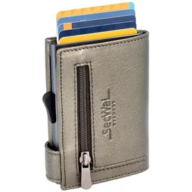 SecWal Kreditkartenetui Herren Kartenetui grau
